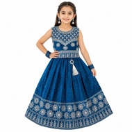 Premium Kids Ethnic Wear Set | Girls Lehenga Choli with Matching Dupatta