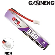 Gaoneng GNB 3.8HV 380mAh 60C 1S Lipo Battery with PH2.0 Plug GNB380/60-1S