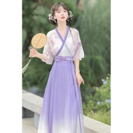 Dongxue Original Hanfu Hanfu Chinese Elements Qin Chinese Hanfu Female New Chinese Modern Improved Hanfu Antique Style 4.23