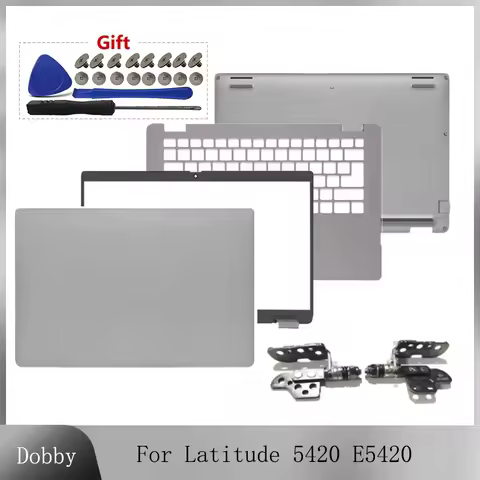 New For Latitude 5420 Back Cover E5420 Laptop Screen Back Case Front Bezel Hinges Palmest Upper Lowe