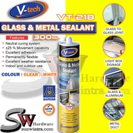 V-TECH 300ML GLASS & METAL SEALANT WEATHERPROOF AWNING SEALANT  #VT-218 VT218