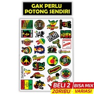 Bob Marley Vinyl Sticker – Kiss Cut, Lamination, Waterproof