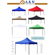 6.6'X6.6' / 6.6X10'  /10'X10'  Night Market Canopy Camping Tent Frame Kanopi Penuh Khemah Rangka Besi Pasar Malam Niaga