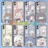 Anime Cartoon Arknights Amiya Texas DIY Mobile Phone Case for  for iPhone 4/ 5/ 6/ 7/ 8/ Se 2020/ X/