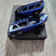 พักเท้าหลัง ทูโทน สีน้ำเงินตัดดำ GIORNO งานCNC ช่างZERN81 ตัวใหม่ล่าสุด งานพรีเมี่ยมใช้เครื่องจักรนำ