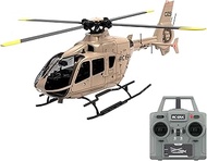 FLYCOLOR C123 RC Helicopter 2.4G 6CH 6-Axis Gyro Optical Flow Localization Altitude Hold 1/36 Remote