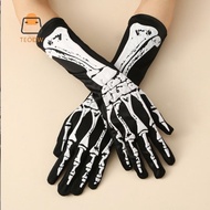 [TEODW] Halloween Skeleton Skeleton Gloves Tri Dark Wind Convex Gloves Skeleton Ghost Festival Costu