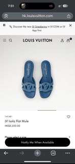 LV Isola Flat Mule 涼鞋 拖鞋