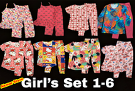 Set Baju Tidur Kanak-Kanak Perempuan, Pyjamas Budak, Girls Pajamas, Set Baju Budak, Baju Tidur Hello Kitty, Baju Jalan, Baju + Seluar Budak