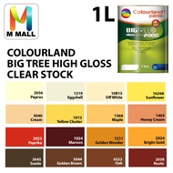CLEARANCE STOCK (No return/ refund ) 1L Colourland Big Tree High Gloss ( Wood &amp; Metal ) / 3.5L Max Coating Paint