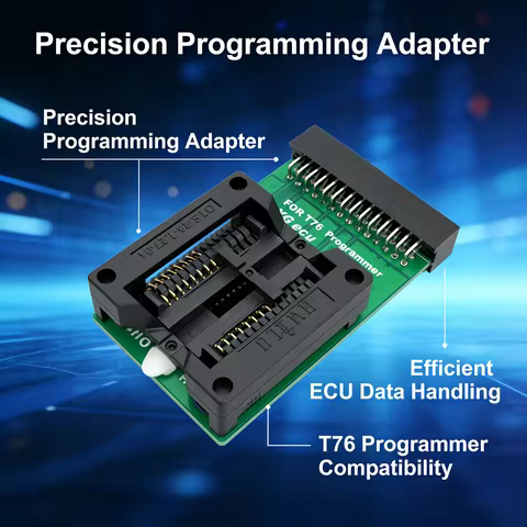XGecu T76 SOP16 Adapter 1.27mm Pitch 300mil | High-Speed Socket for 25-Series SOP16 ICs