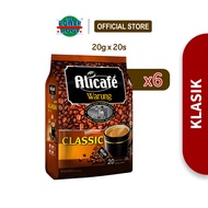 [6 PACKS] Alicafe Warung 3 in 1 Classic (20gm X 20 Sachets)
