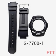 strap smart watch Aksesori ❦☬▨CASIO G-SHOCK BAND AND BEZEL G7700 G7710 100% ORIGINAL