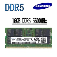 Samsung DDR5 RAM 16GB DDR5 5600MHz PC5-44800S Laptop Memory 262Pin Notebook SO-DIMM RAM 1.1V