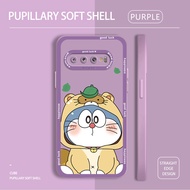 For Samsung Galaxy S10 Plus S10e S9 Plus S8 Plus Cute Doraemon Phone Casing Full Cameras Cover Soft Silicone TPU Protective Shockproof Phone Case
