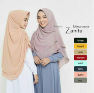 KHIMAR ANANDA NADYA SERUT PINGGIR SIMPLE KERUDUNG JILBAB HIJAB KEKINIAN TERBARU 2020