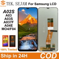 TEK.SEJAM Original LCD For SAMSUNG Galaxy A03 A02S A03S A04E M04 LCD Display Screen Replacement