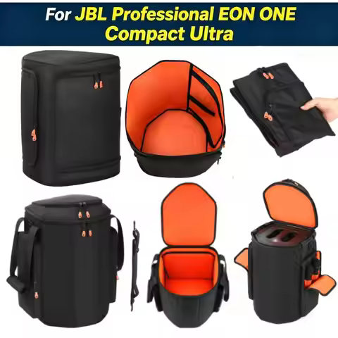 Protective Cover for JBL Professional EON ONE Compact Ultra Speaker w/ Mic Storage Pocket, Dust-proo