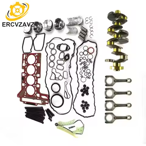 N20B20 N20 Engine Rebuild Overhaul Kit Crankshaft Conrods Pistons Kit CR 10:1 For BMW 125i 320i 328i