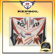 DASH 110 V1 REPSOL (1) STICKER BODY STRIPE HONDA