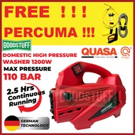 QUASA Q3 Q3W-A1260 110BAR HIGH PRESSURE WASHER 1200W