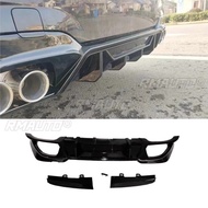 Car Rear Bumper Spoiler Lip Diffuser Splitter Glossy Black Modification Part For BMW 3 Series G20 G2