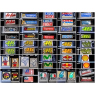 STICKER MOTOR HELMET PANTUL CAHAYA YAMAHA HONDA PETRONAS SHELL REDBULL 46 MICHELIN AIR ASIA AGV