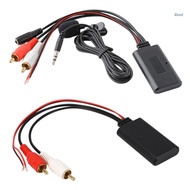 【hot】☌♞✻  Bluetooth-compatible Aux Receiver for Car 2RCA Car Adapter5.0  Stereo