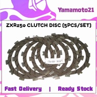 KAWASAKI ZXR250 ZXR 250 ZXR250 ZXR CLUTCH DISC - 5pcs / Set (JP/FCC) // 13088-1057 CLUTCH PLATE ASSY