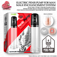 Electric Pen1s Pump For Men Enlargement Pam Pembesar Zakar Electric Rechargeable Pen1s Extender Pam Zakar Men Pump