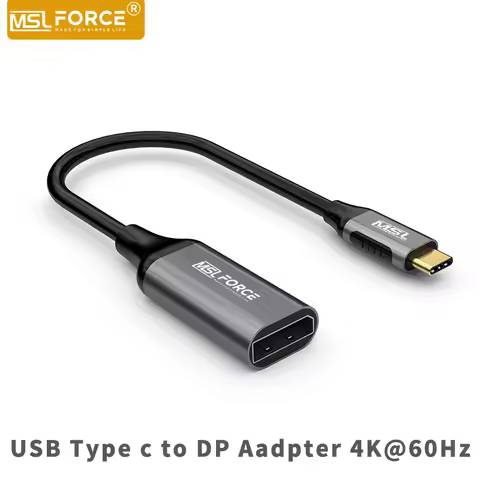 usb type c to displayport cable ADAPTER DP Type-C Converter 4K60Hz for MacBook Pro 2019 Air iPad Pro