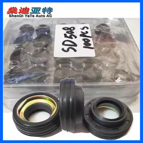 5C082080 96832900 Car Air Conditioning Compressor Shaft Seal Oil Seal Stamp For Daewoo V5 V7 Sanden 