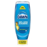 Dawn Ultra EZ-Squeeze 50% Less Scrubbing Dishwashing Liquid Dish Soap, Original Scent, 650ML