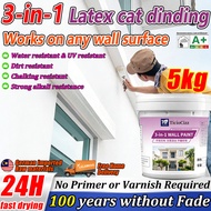 [24 hours delivery] cat dinding luar rumah 1000ml formaldehyde wall paint cat dinding rumah cat dind