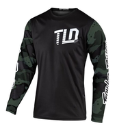 TL Design GP Camo Jersey Xuống Dốc MTB Tay Áo Dài Xe Máy Áo Phông Dành Cho Nam