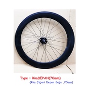 Ready Stok Rim Fixie rim 700 sesuai untuk basikal fixie size 700x18C, 700x23C, 700x25C, 700x28c.