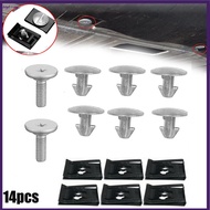 【BET】14pc Engine Lower Cover Screw & Bolt &Access Clip For Honda for CR-V 17-20[my]