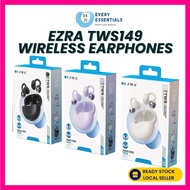 <SGINSTOCK> EZRA TWS Wireless Earbuds Bluetooth 5.4 | Touch Control | Charging Case 300mAh