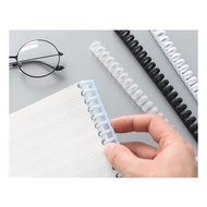 Ring Binder A6 A5 B5 A4 Loose Leaf Plastic Elastic Spiral 30 Holes