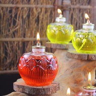 Yongfu Yuan 24-hour liquid butter lamp without smoke crystal oil lamp (sealed type) Buddhist offerin