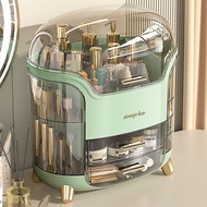 Makeup table cosmetics storage box plastic desktop large-capacity skincare product organizer perfume