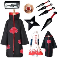 costume cosplay costume adult Naruto Itachi Uchiha Cosplay Costume - Red Cloud Robe