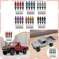 [lzdxwcke2] 4Pcs RC Car Shock Absorbers, RC Shocks, 1/12 1/16 Dampers for MN99S, MN78, D90, MN168