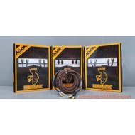 100% Original MOHAWK RCA 2 Meter / 5 Meter Amp Wire /Cable Amp Ultimate Low Noise Toyota / Honda / Nissan Proton Perodua