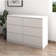 Chest Drawer 6 Layer 6 Drawers/Bigger Size Chest Drawer/Chest Drawer/Almari Baju/Kabinet Baju/Murah 