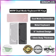 New Youpin MIIIW Bluetooth Dual Mode Keyboard 85key 2.4GHz Multisystem Keyboard for Office/notebook/