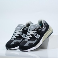 Sepatu New Balance 992 Black White Grey
