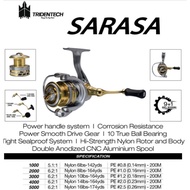 Reel Sarasa Reel Tridentech Sarasa 1000 - 5000 Reel Pancing