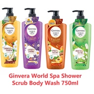 Ginvera World Spa Shower Scrub Body Wash 750ml