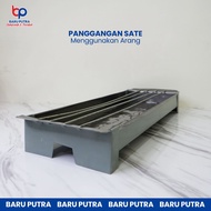 Charcoal Satay Grill with Wire Rack Non-Stick Corn Grill/